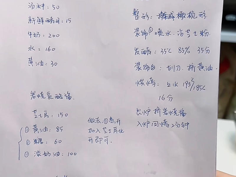 纯奶手撕吐司的做法 步骤1