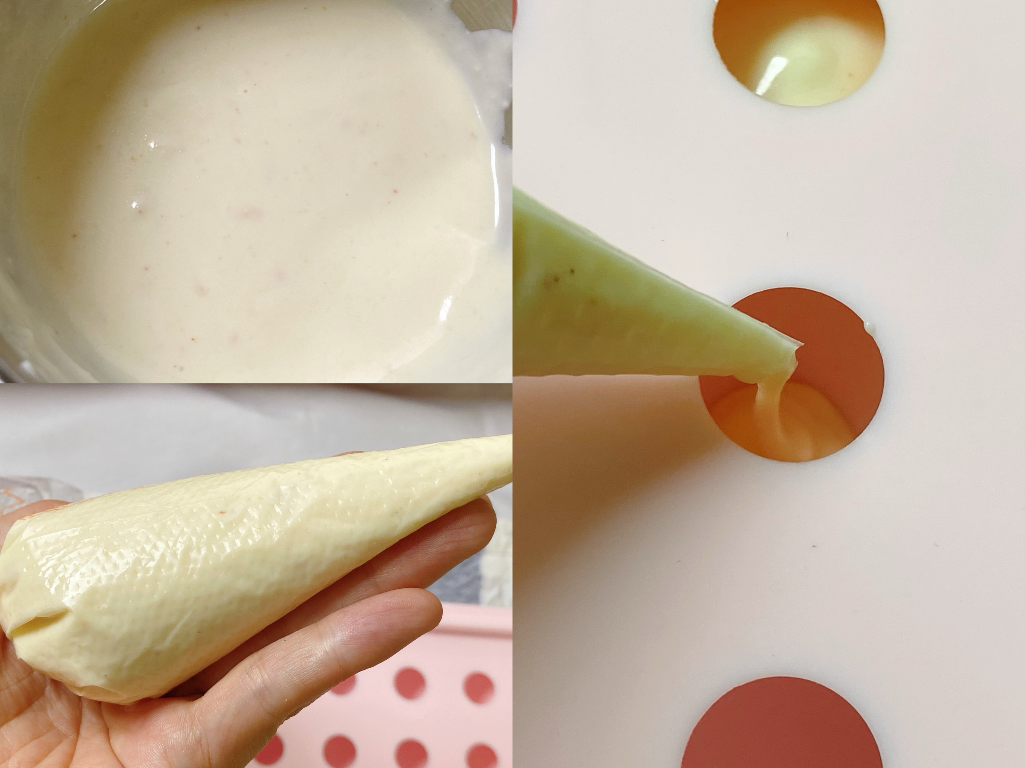 乳酪流心绿豆糕，原味乳酪、椰香芒果、茉莉抹茶、桂花乌龙，一次教你四种口味，夏日必备小甜点～的做法 步骤5
