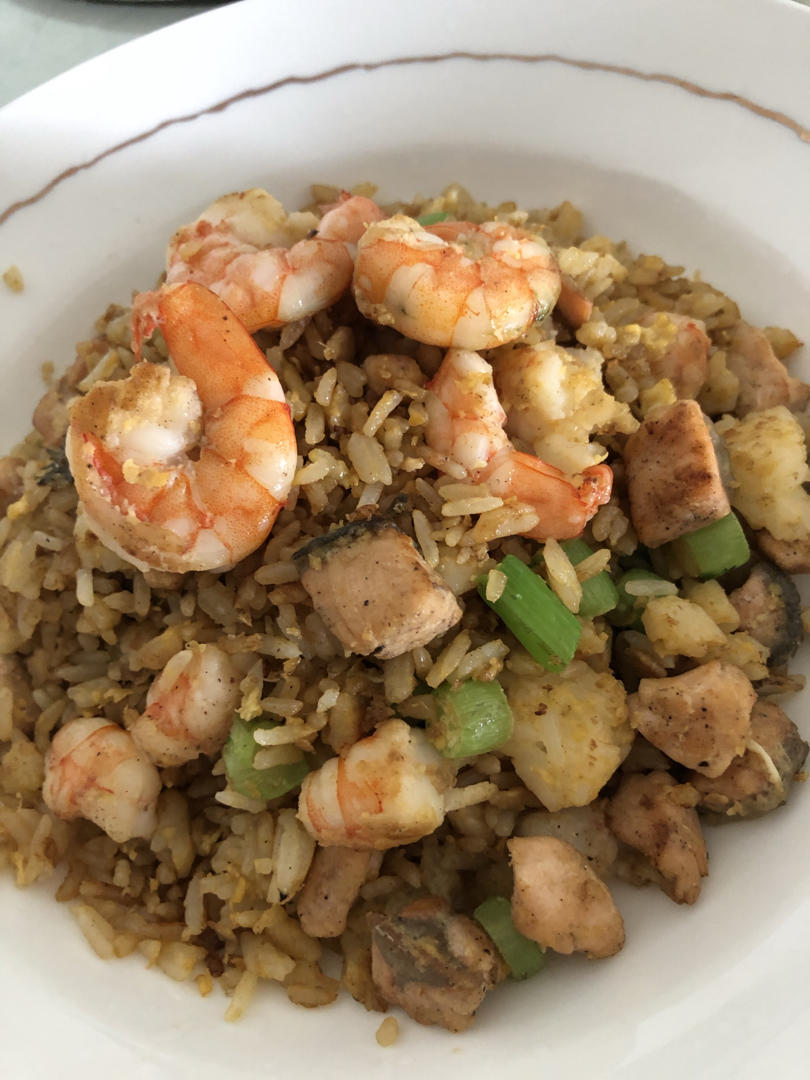 三文鱼炒饭