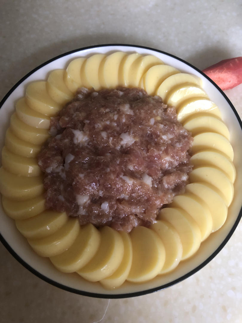 🌸年夜菜（蒸蒸日上）虾仁玉子豆腐蒸蛋🍮