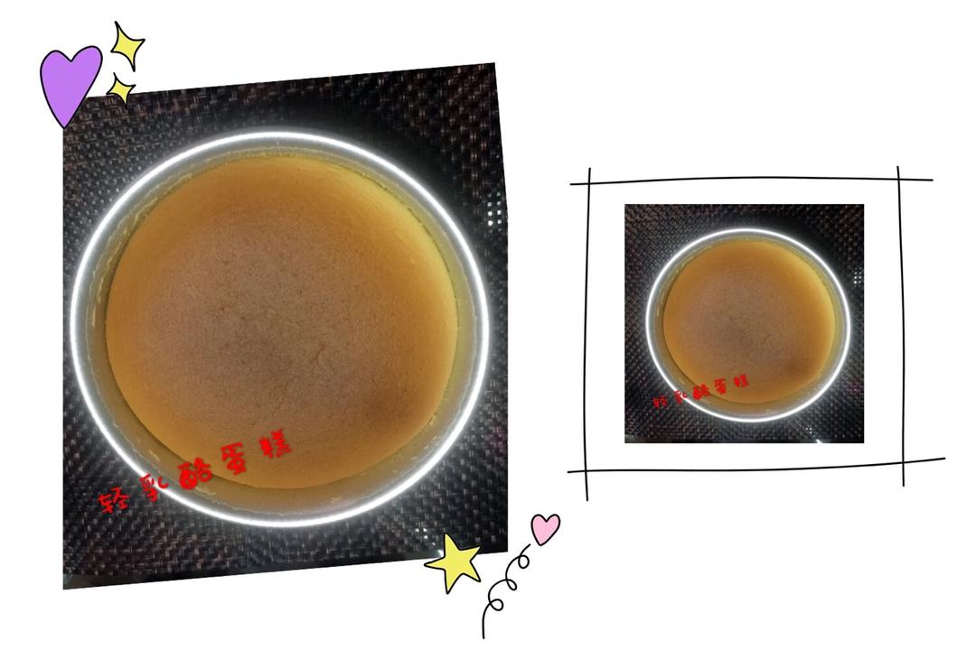 完美轻乳酪芝士蛋糕（不开裂、不回缩、不收腰、入口即融）