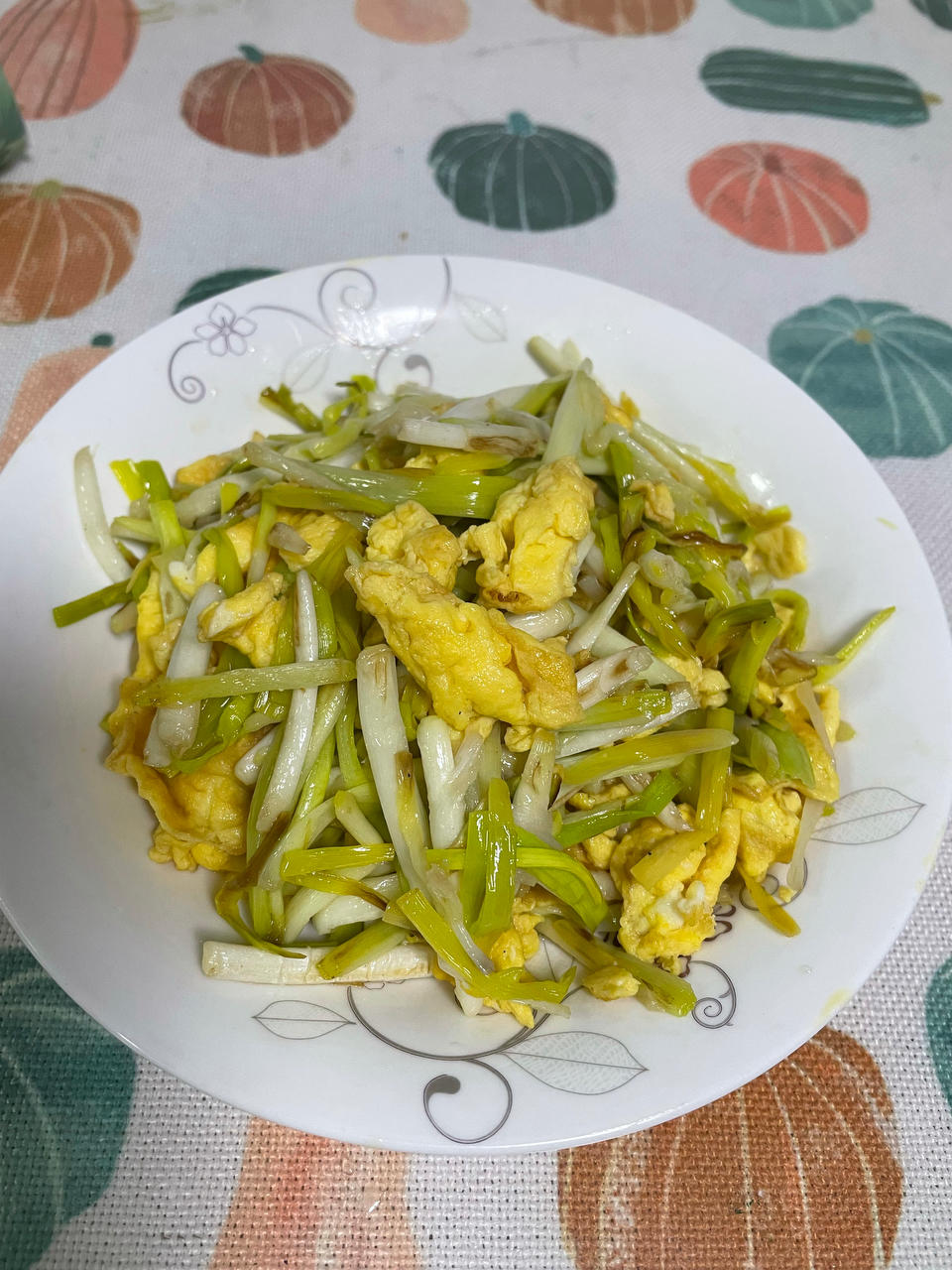 零厨艺的蒜黄炒鸡蛋
