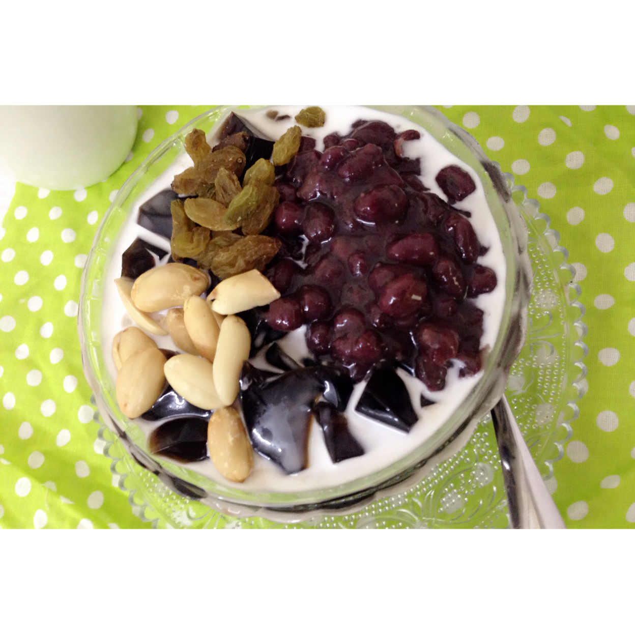 消暑良品之花样龟苓膏