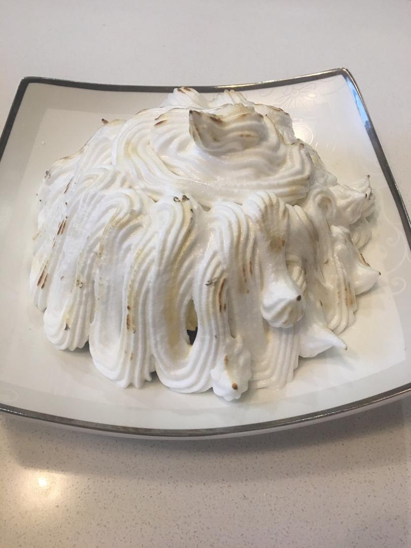 烈火阿拉斯加 | BAKED ALASKA 三层冰淇淋蛋糕