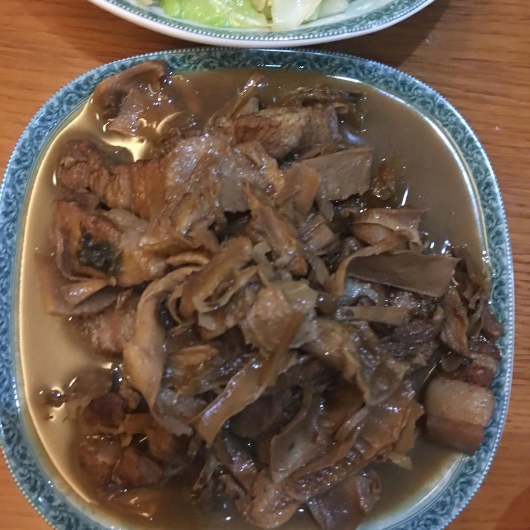 笋干烧肉