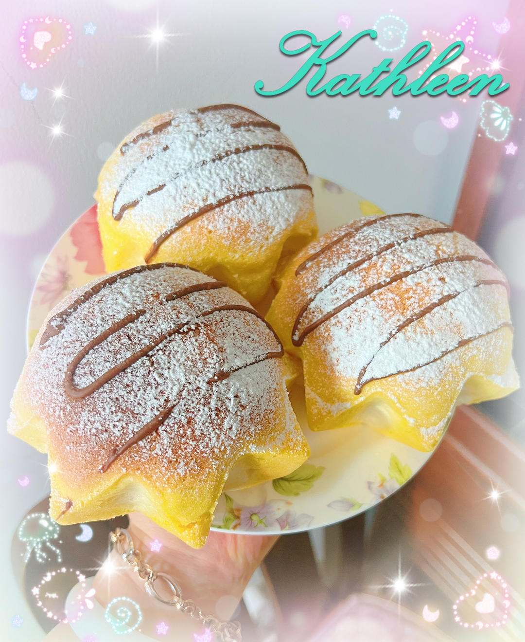 巧克力麻薯星星⭐面包