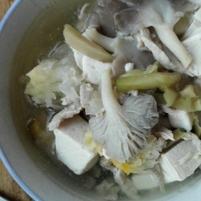酸辣版榨菜肉丝汤的做法