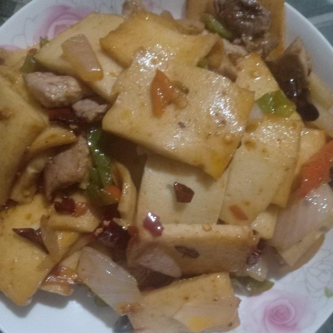 干锅千叶豆腐