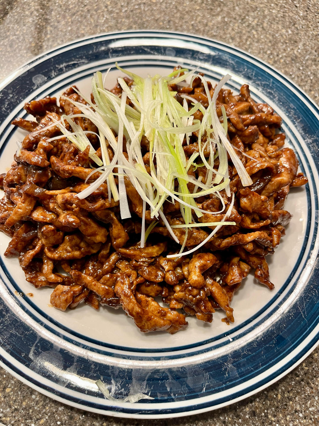 京酱肉丝