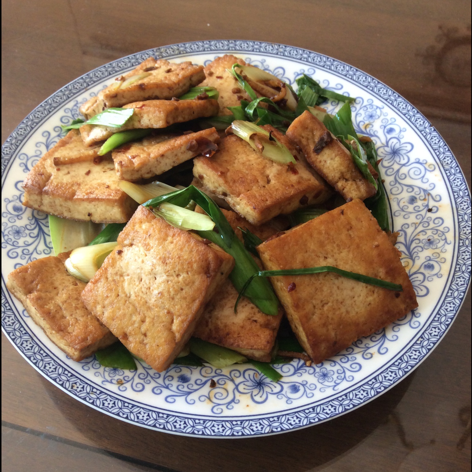 两面黄豆腐