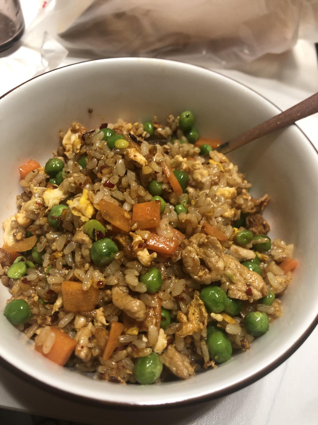 肉丝炒饭