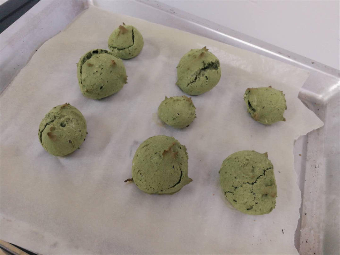 快手绿茶麻薯（木薯粉版）