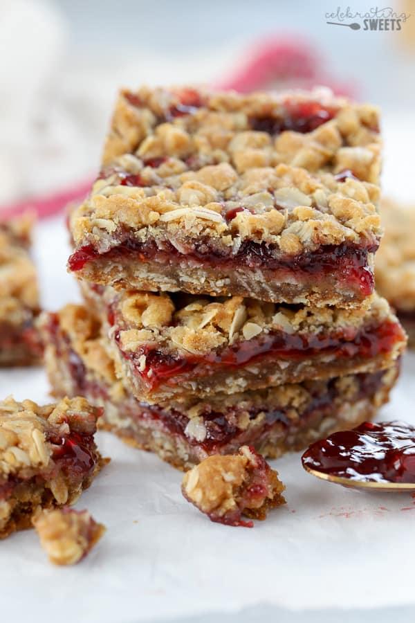 Jam Filled Oatmeal Bars的做法