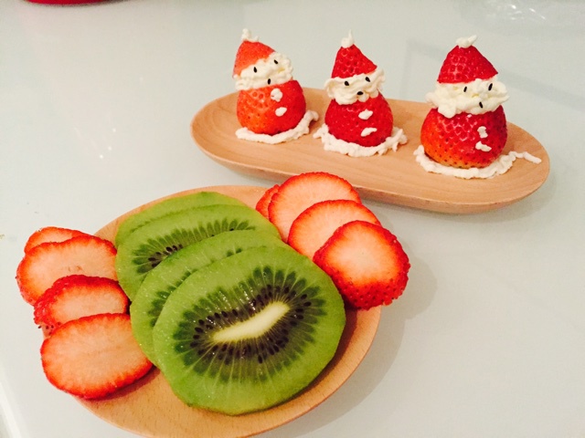 草莓圣诞老人、圣诞雪人