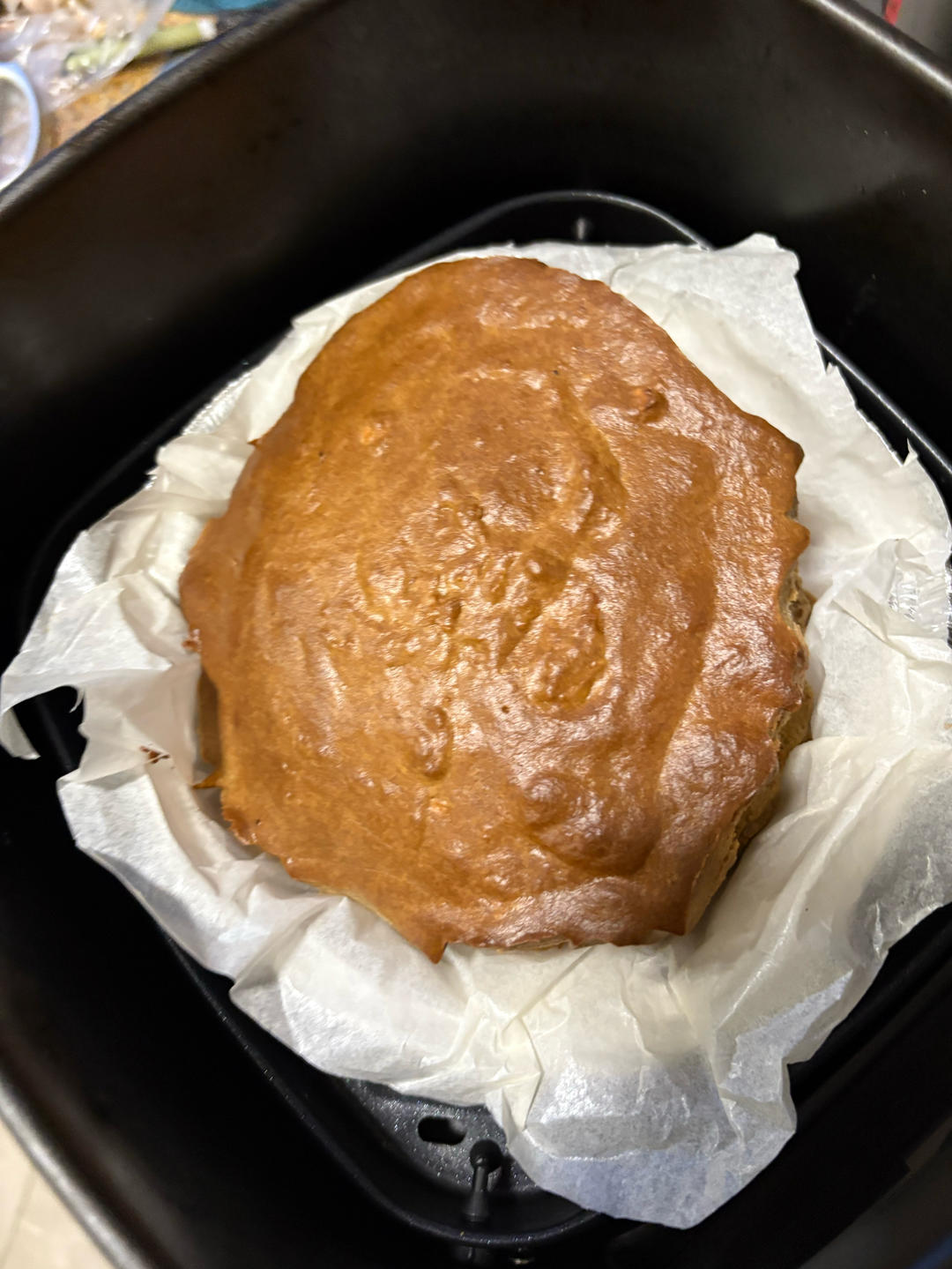 空气炸锅—布朗尼蛋糕（可可粉消耗+淡奶油）
