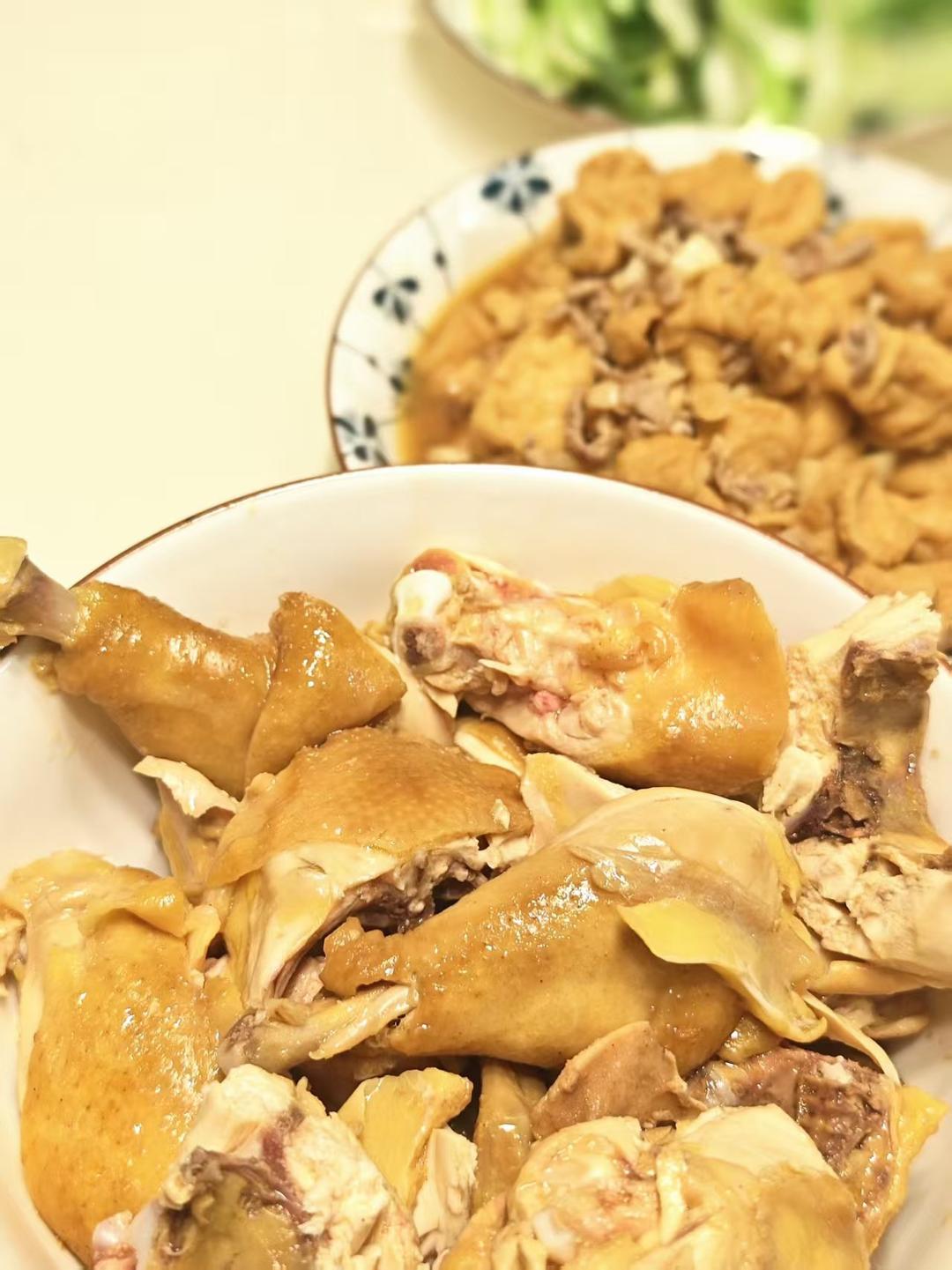 胡椒盐蒸鸡的做法