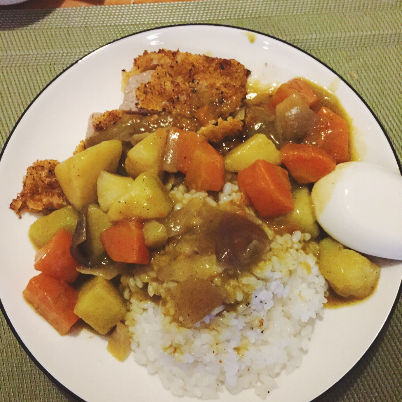 咖喱猪排饭