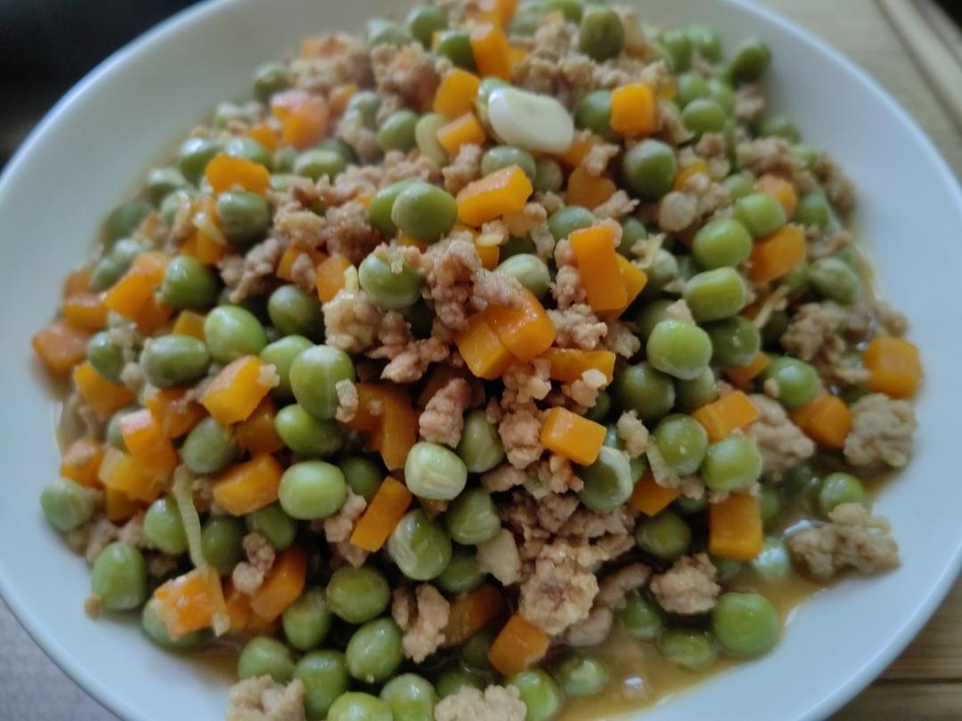 超下饭的豌豆肉沫