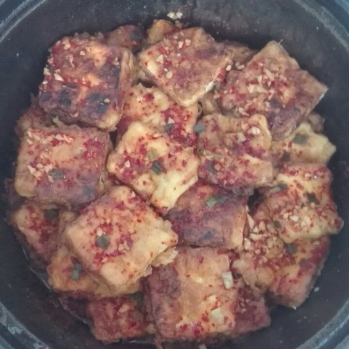 韩式煎豆腐 Side Dish Tofu