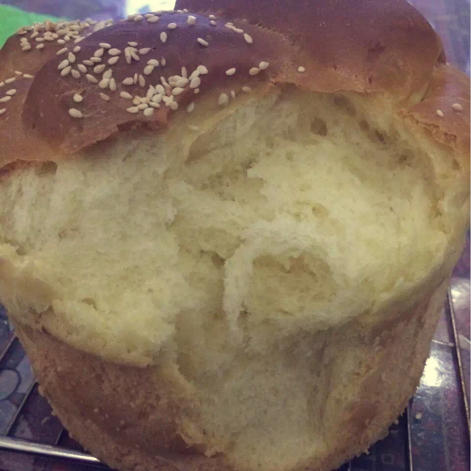 肉松手撕面包—超软会爆浆的面包哟