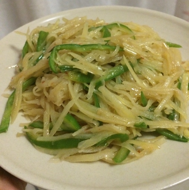 青椒土豆丝