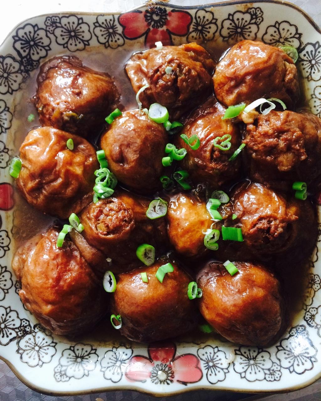 油面筋酿肉