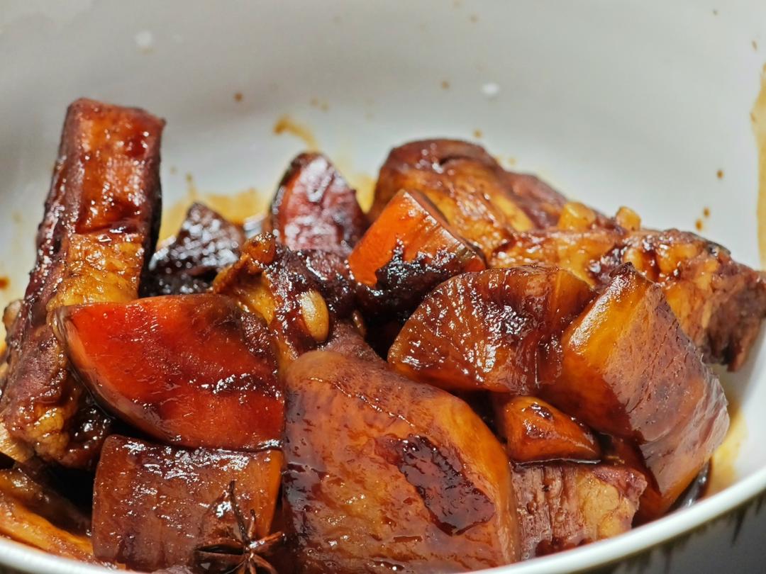 萝卜红烧排骨