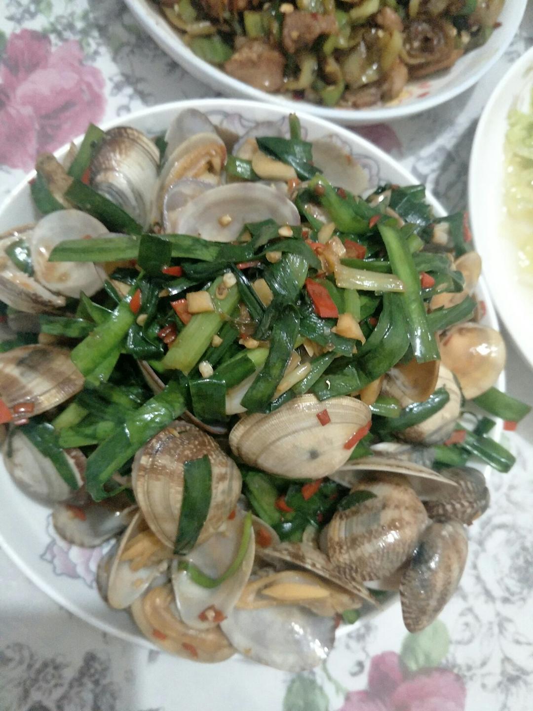 爆炒花甲