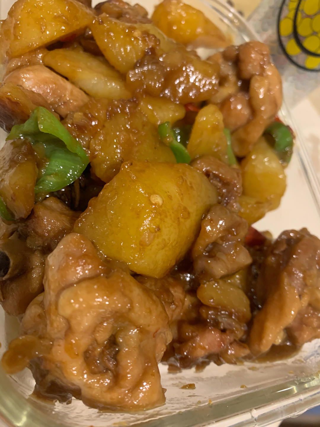 土豆焖鸡腿