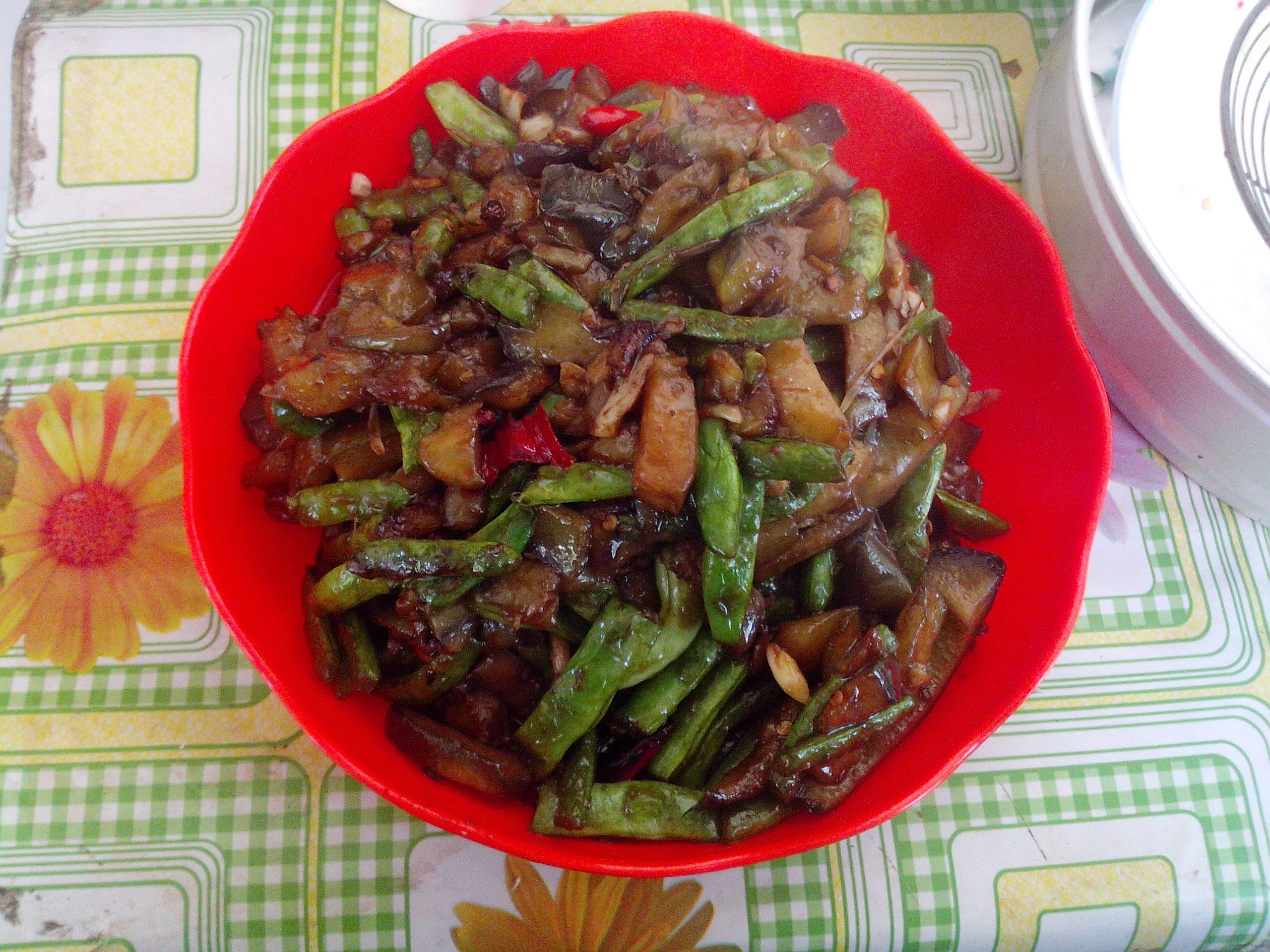 茄子豆角
