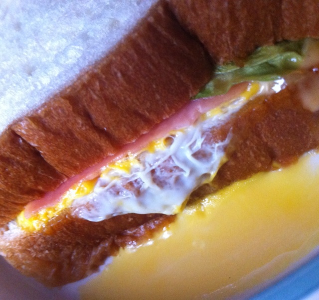 【1分钟鸡蛋三明治】微波懒人早餐