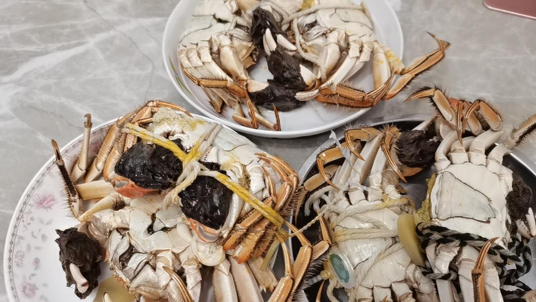 清蒸大闸蟹