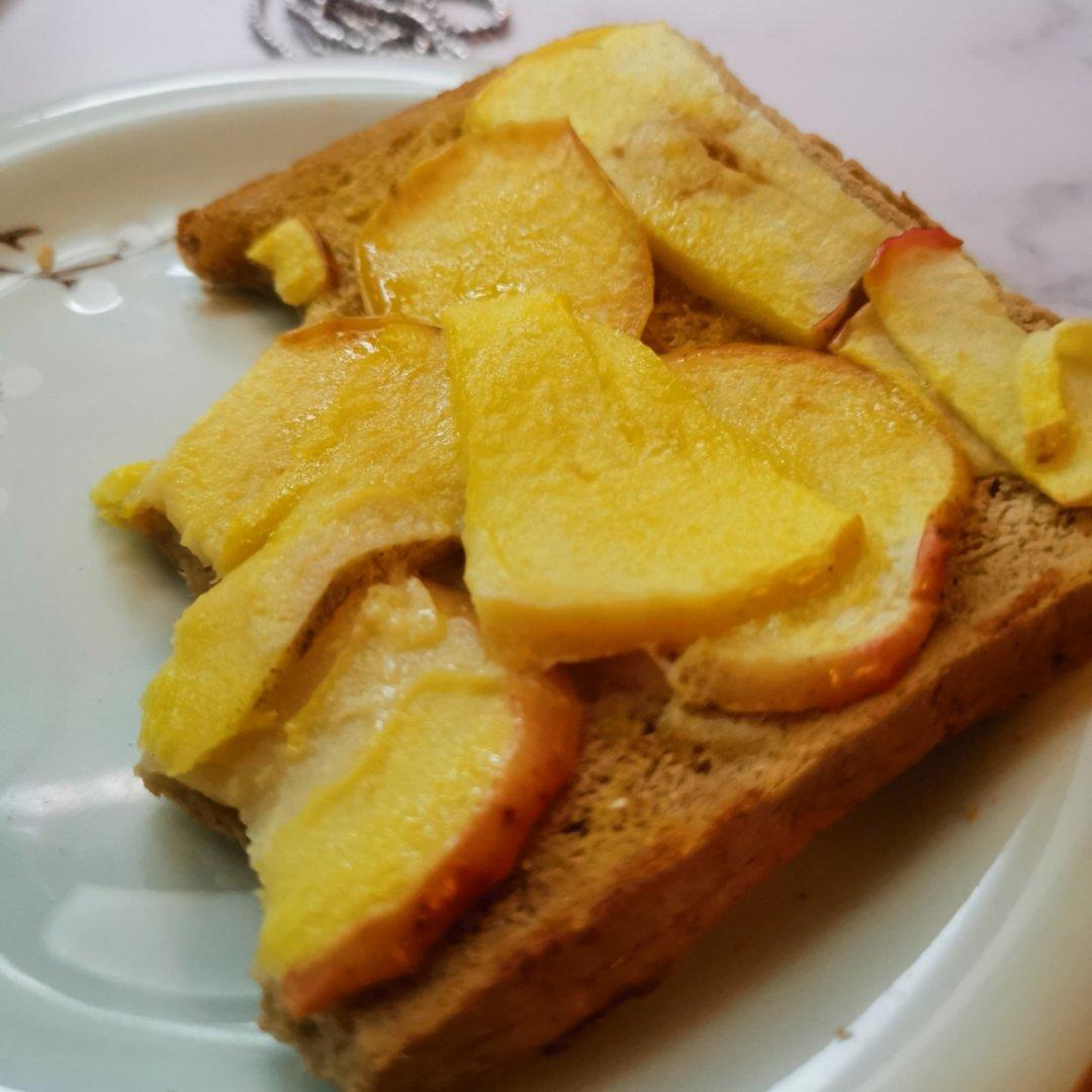 低热量吐司苹果派