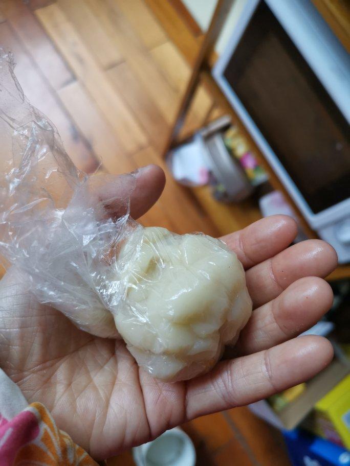 拉丝麻薯隔夜冷藏不变硬的实验成功，三夜依然拉丝