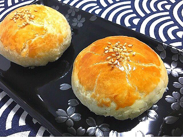 泳式鲜肉榨菜月饼