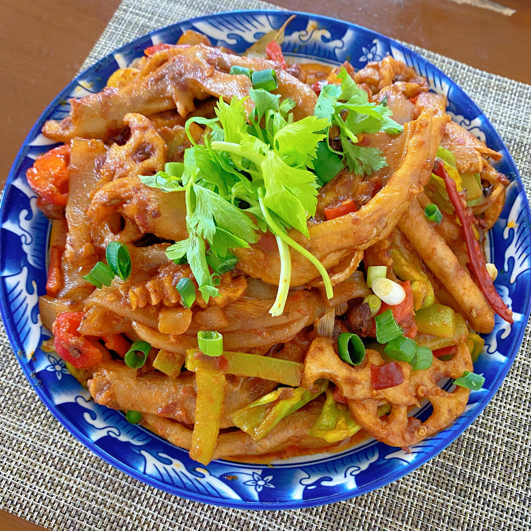 糯香鸭掌干锅—来自干锅发源地的保姆级菜谱