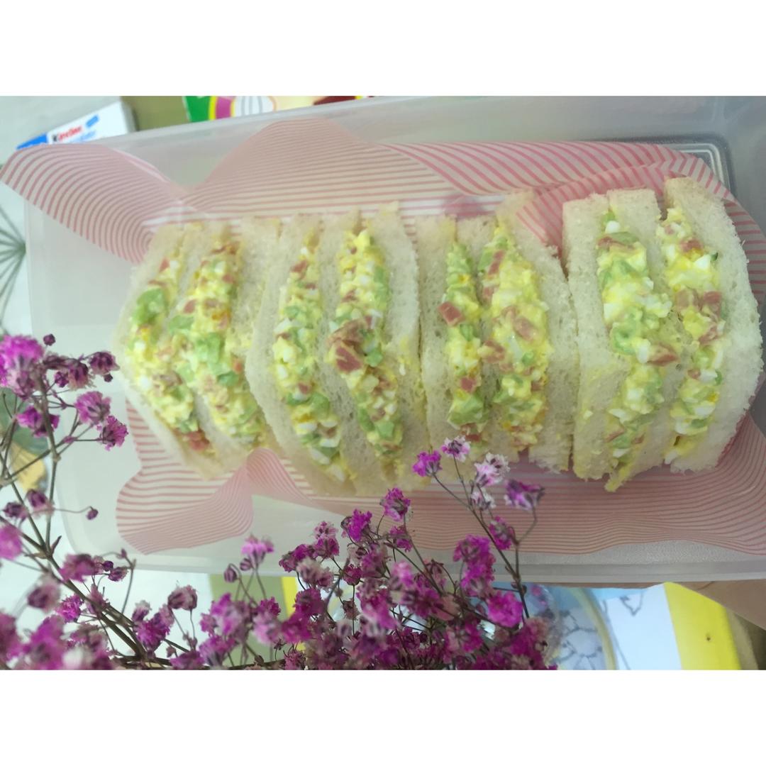 快手美味鸡蛋三明治