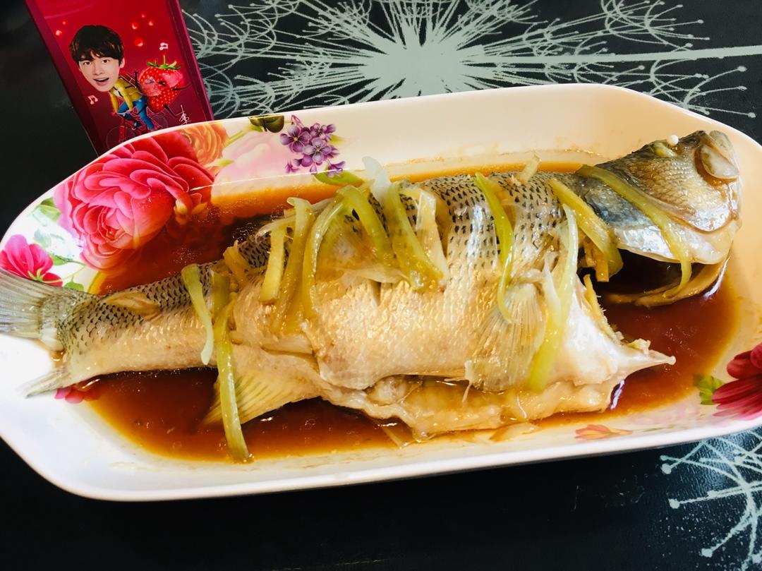 超入味清蒸鱼～清蒸鲈鱼桂花鱼（家常独创）