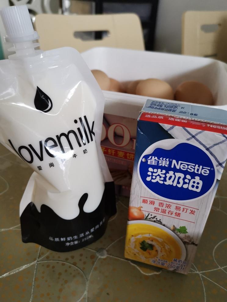 纯奶手撕吐司的做法 步骤1