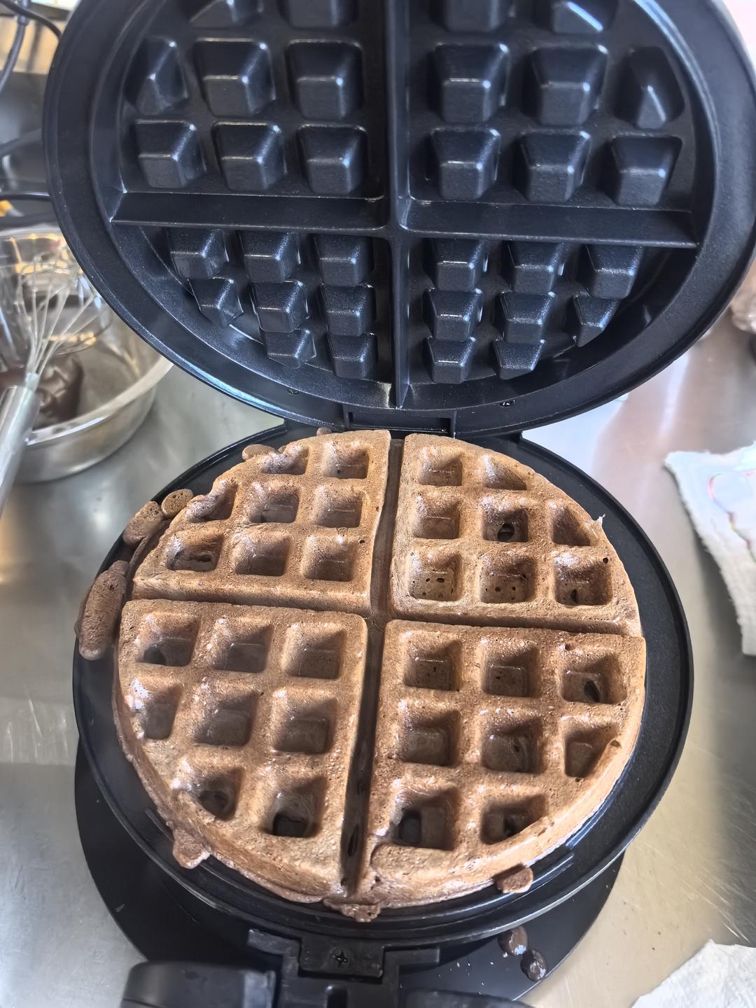 巧克力糯米华夫饼（含详细步骤图）