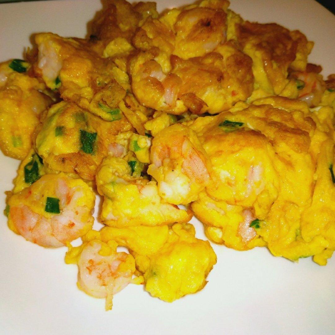 虾仁滑炒鸡蛋