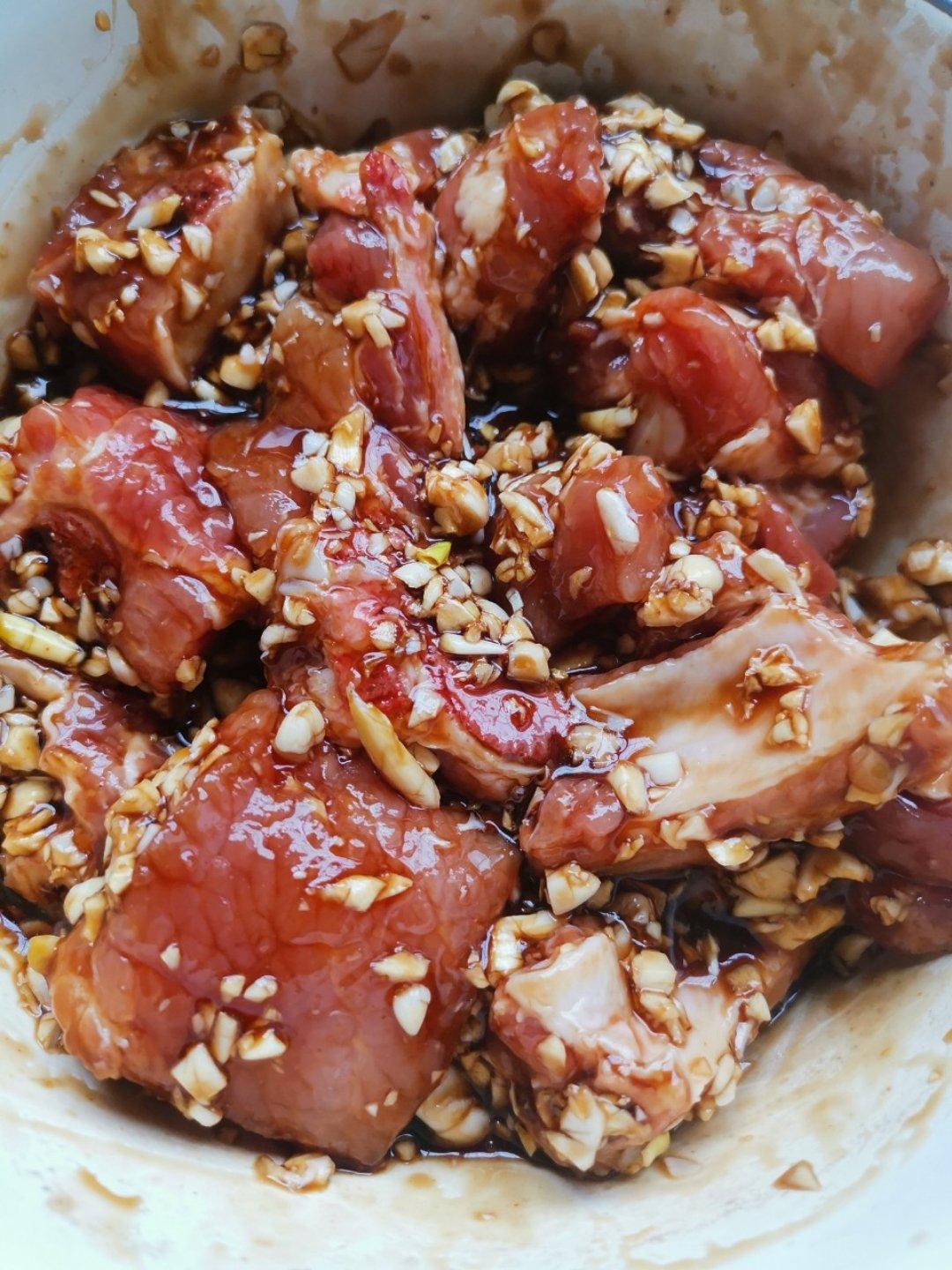 香到骨头里的蒜香排骨（烤箱）