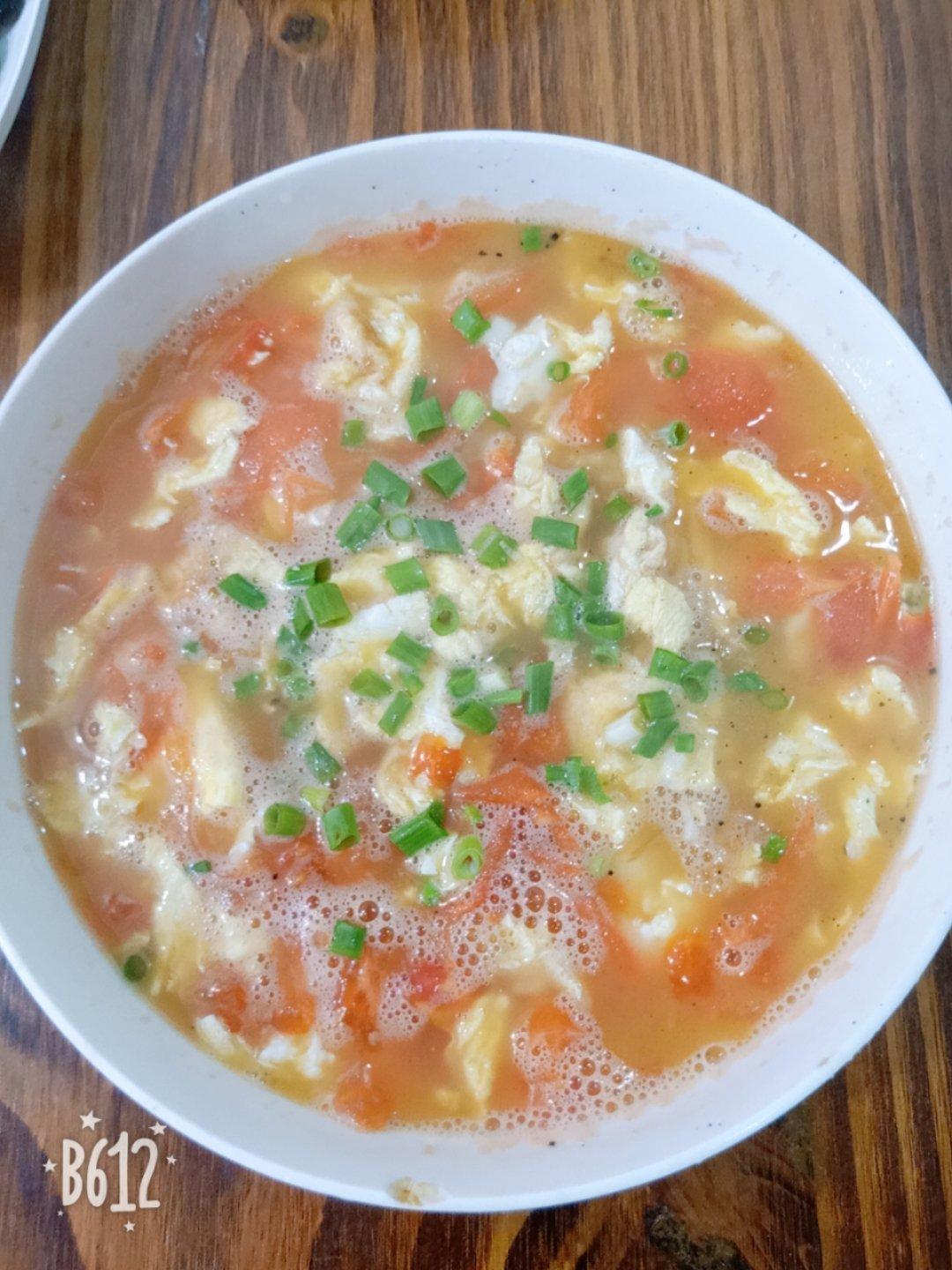 西红柿鸡蛋汤