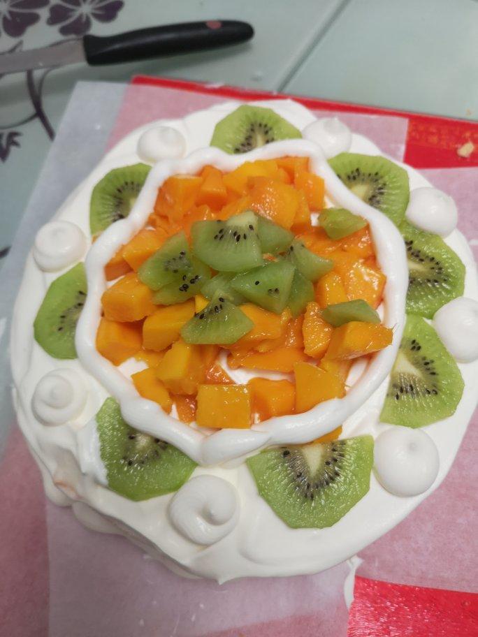 ins 森系小清新生日蛋糕（8寸）