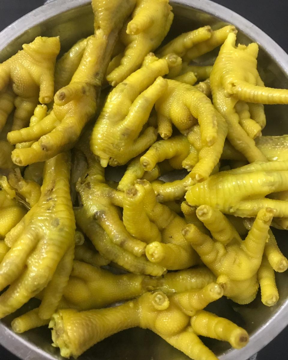 盐焗鸡爪（水焗）版