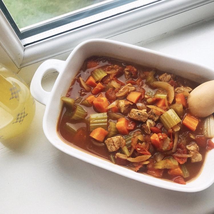 猪肉番茄炖菜—韩综《咖啡之友》