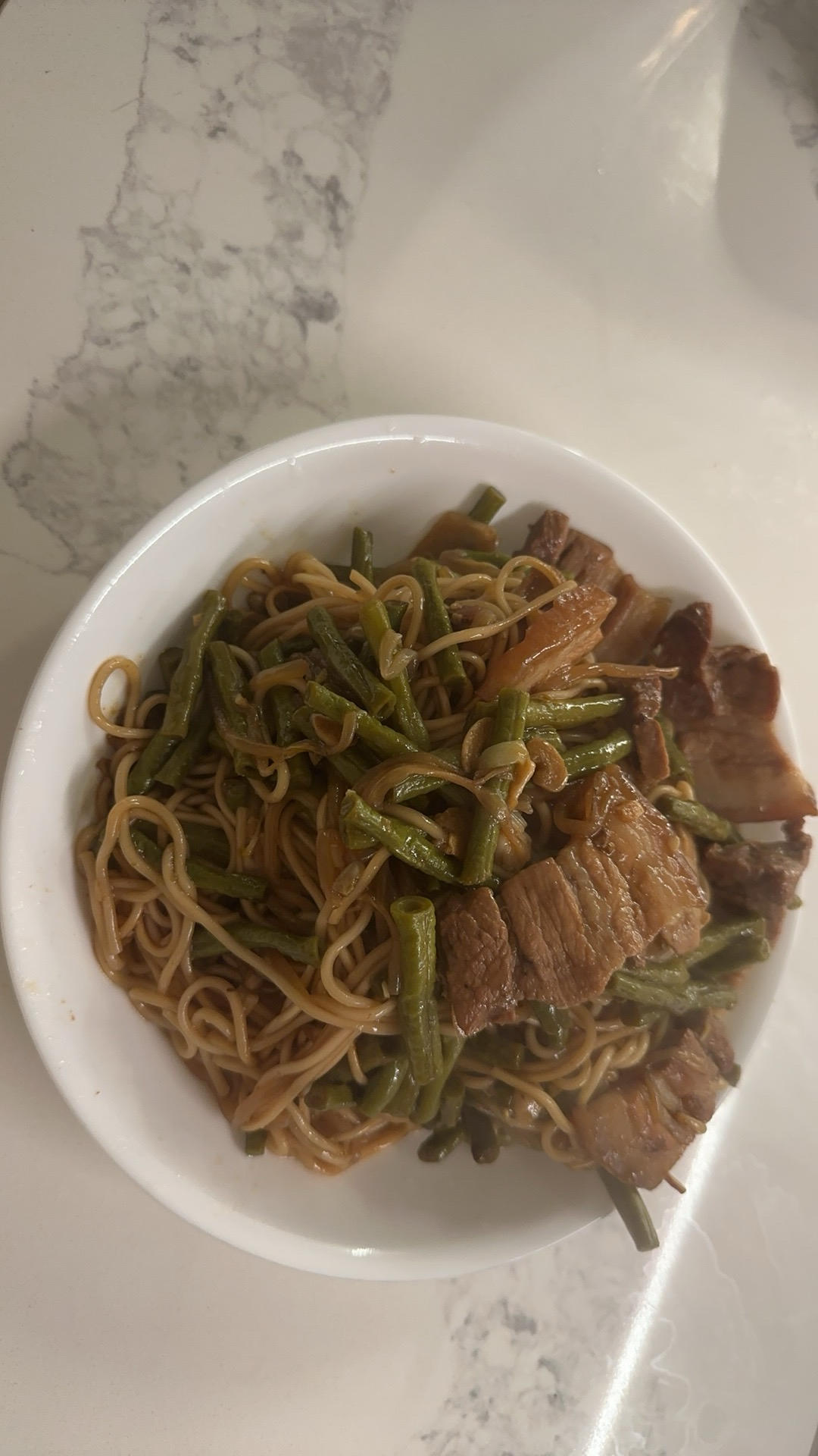 豆角焖面