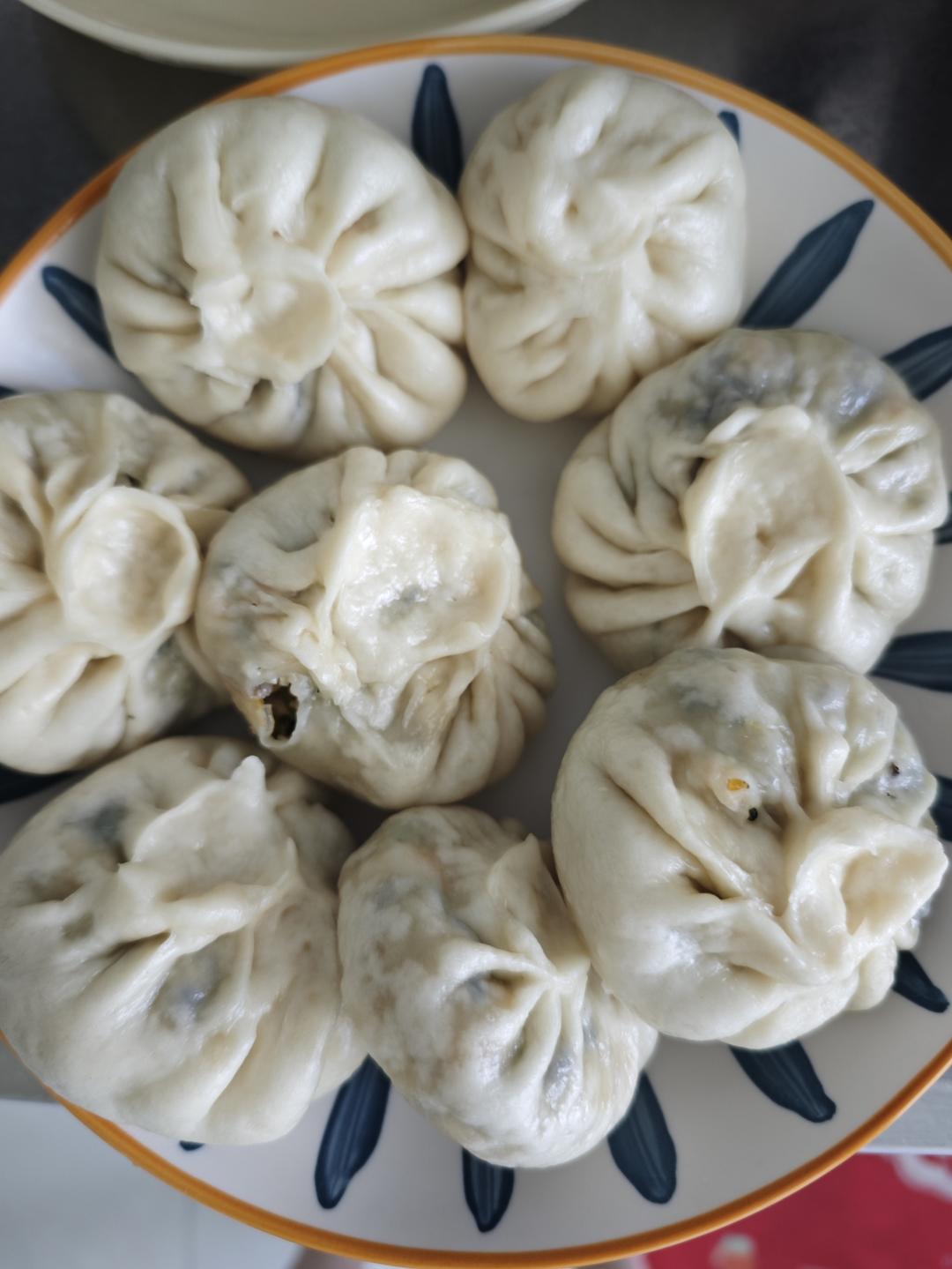 五色六馅～居家版美味素馅包子～这配料，饭店🉐卖多少大洋合适～