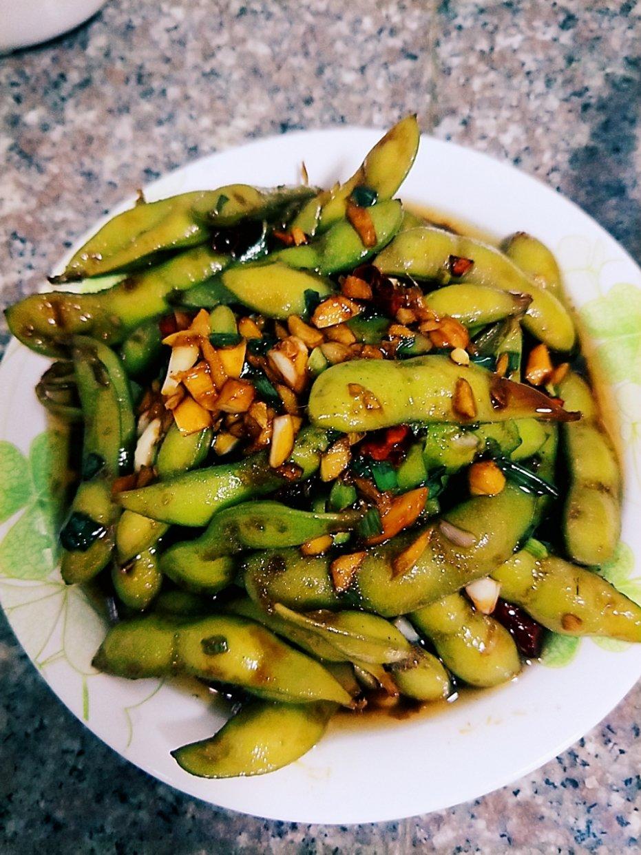 凉拌毛豆（武汉味）