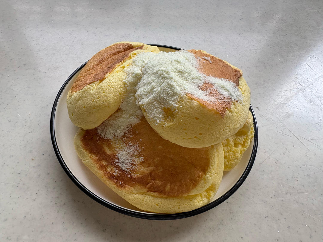 平底锅版舒芙蕾松饼